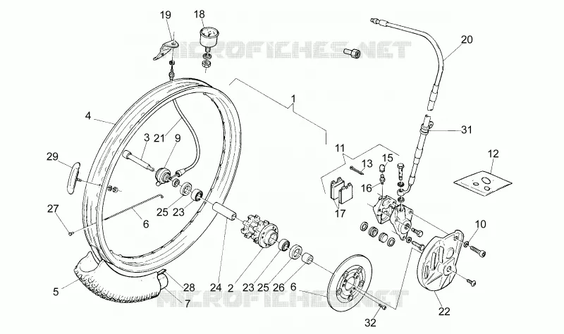 Front wheel