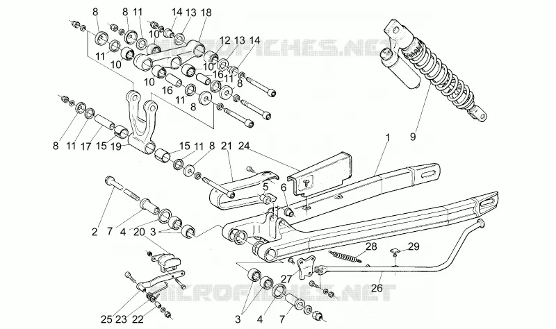 Swing arm