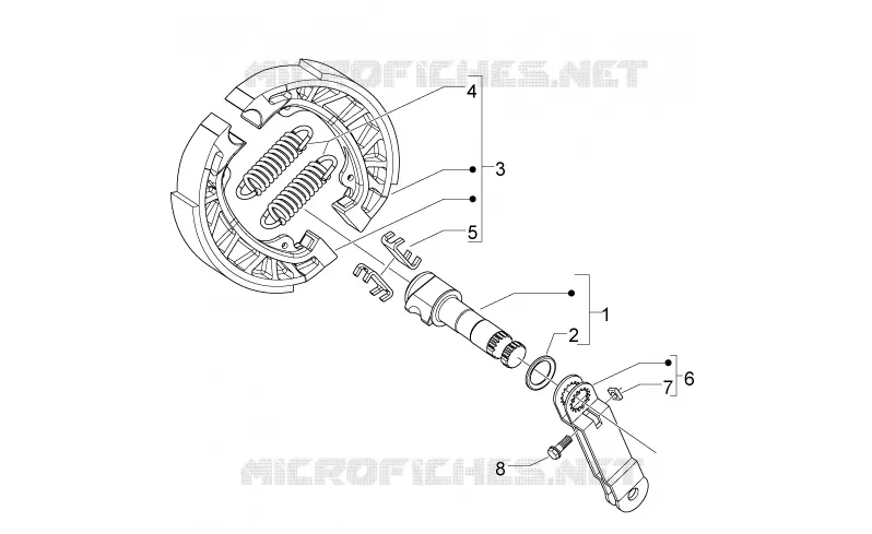 Rear brake