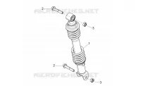 Rear shock absorber