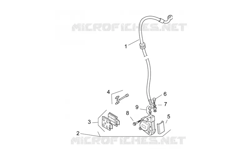 Front brake caliper