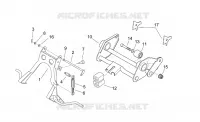 Central stand - Connecting rod