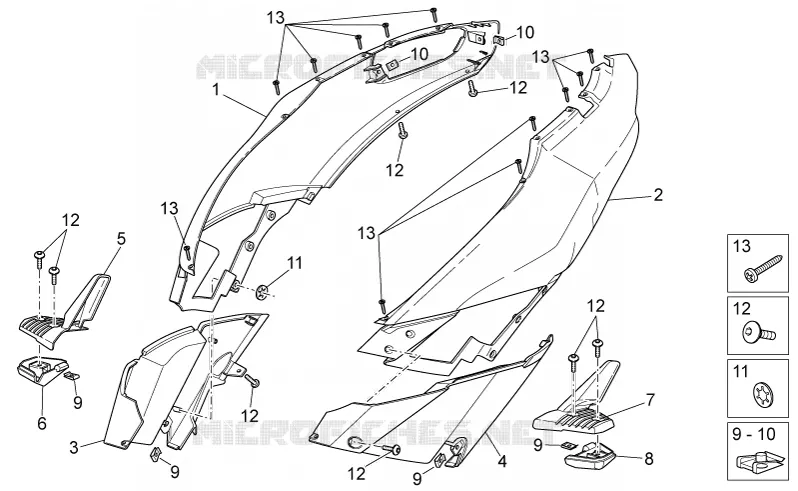 Rear body I