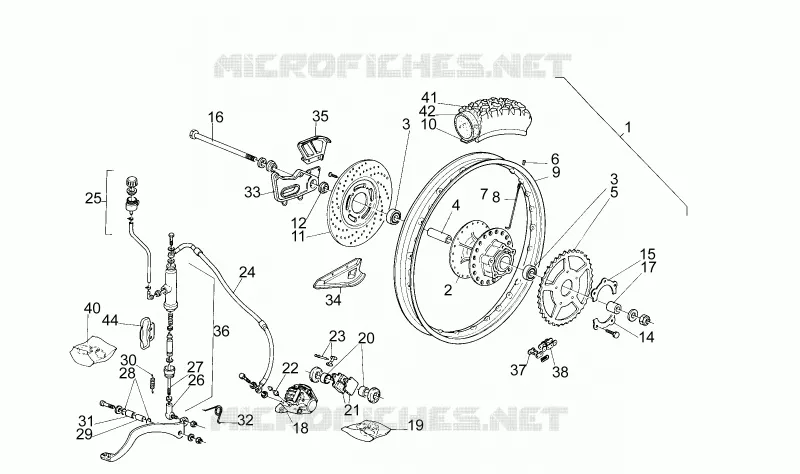 Rear wheel