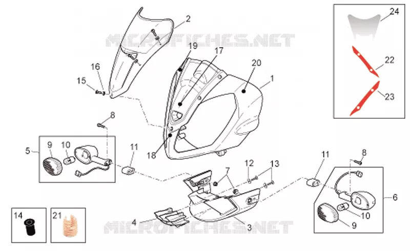 Front body - Front fairing