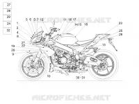 Plate set and decal