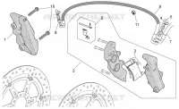 Front brake caliper