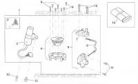 Lock hardware kit