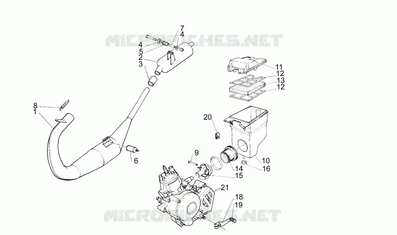 Exhaust unit