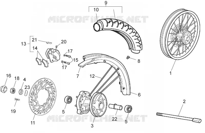 Front wheel
