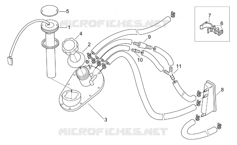 Fuel level sensor 96 M.I.B+97