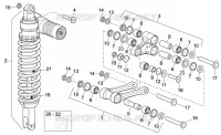 Rear shock absorber