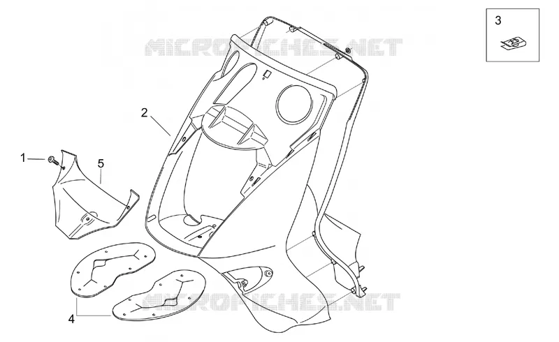 Front body - Front shield