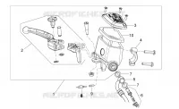 Front master cilinder