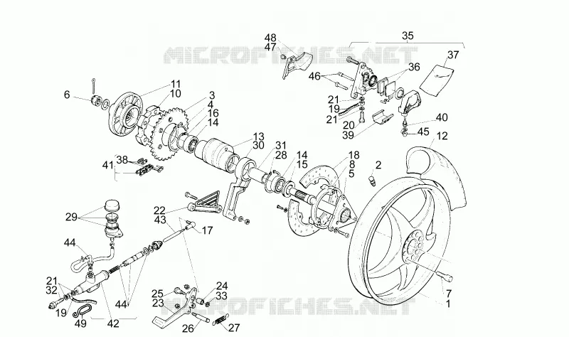 Rear wheel