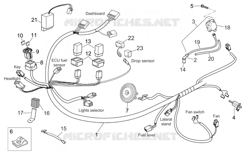 Front electrical system