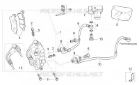 Front brake caliper