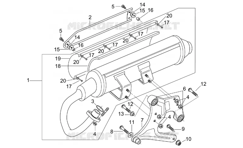 Exhaust unit