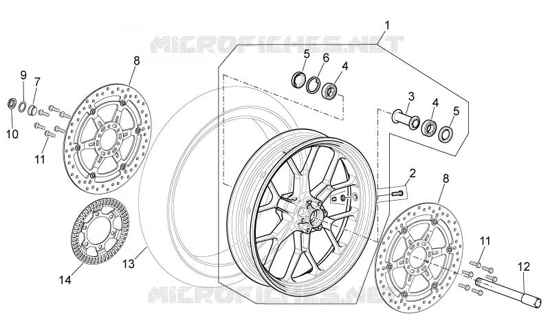 Front wheel