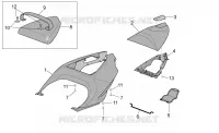 Rear body - Rear fairing I