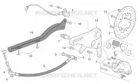 Rear brake caliper
