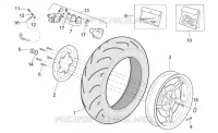 Rear wheel - Rear caliper