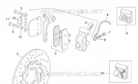 Front brake caliper