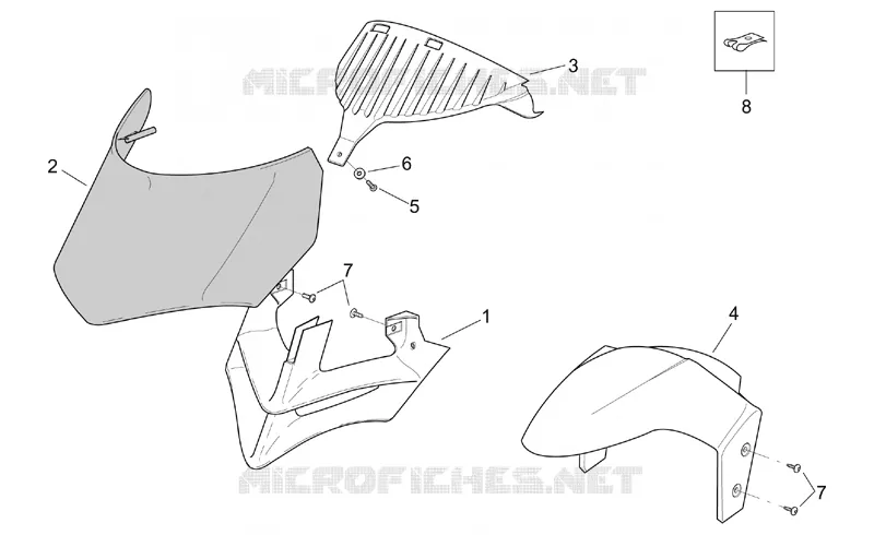 Front body - Front fairing