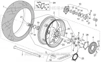 Rear wheel