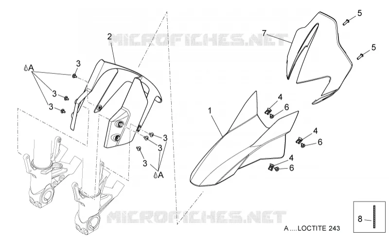 Front body - Front mudguard