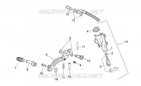 Rear master cylinder