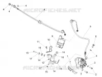 FRONT BRAKE LINE - CALIPER