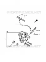 FRONT BRAKE LINE - CALIPER