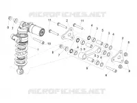Rear shock absorber