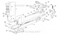 Rear master cylinder