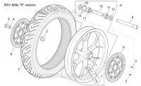 Front wheel RSV Mille  R  Version