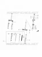 Front/rear shock absorber