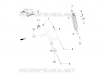 Rear suspension - Shock absorber/s
