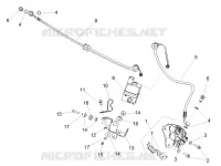 FRONT BRAKE LINE - CALIPER