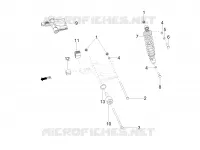 Rear suspension - Shock absorber/s