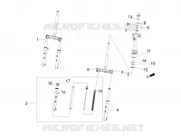 Front/rear shock absorber