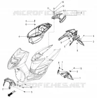 MUDGUARDS - UNDERSEAT COMPARTMENT