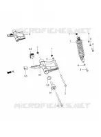 Rear suspension - Shock absorber/s