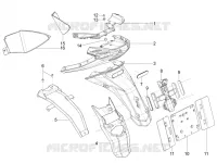 Rear cover - Splash guard