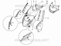 Front shield