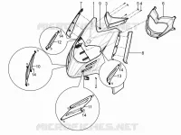 Front shield
