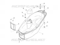 Helmet huosing - Undersaddle