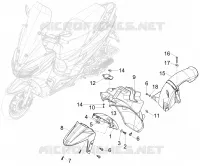 Wheel huosing - Mudguard