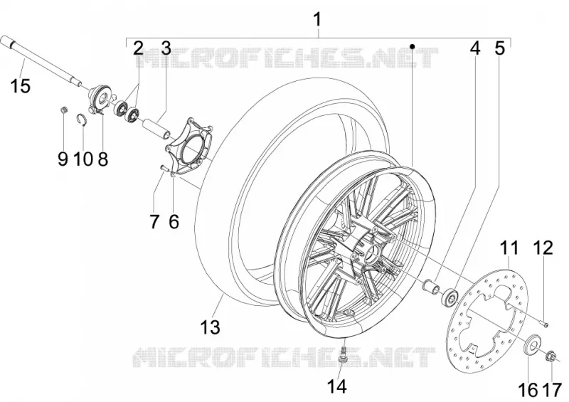 Front wheel