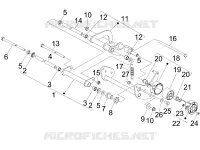 Swinging arm